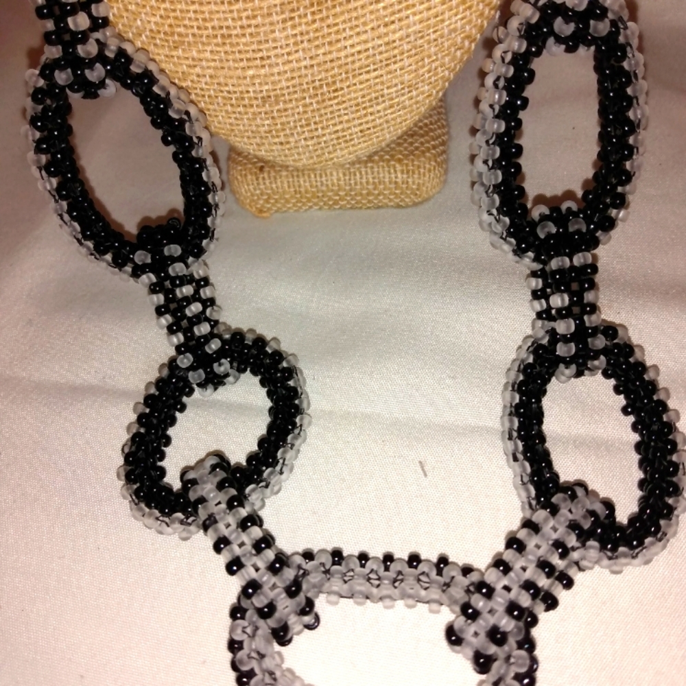 COPY - COPY - Handmade by me beaded necklace. N2